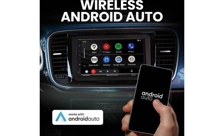 BOSS Audio Elite BE920WCPA/B 7" WIRELESS ACP/AA Factory Refurb w/Camera