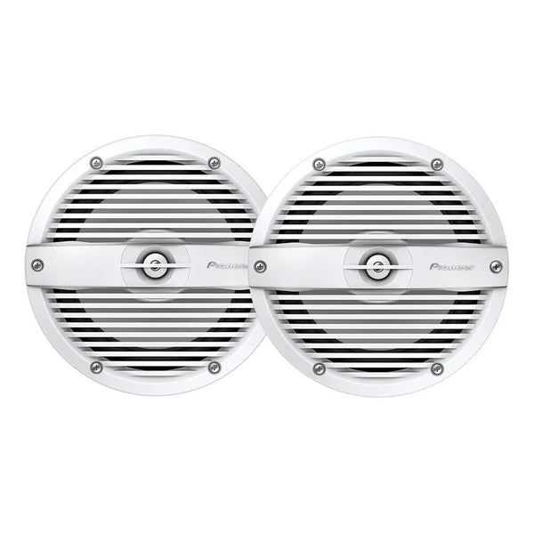 Pioneer TSME770FC 7.7 Inch ME Series Speakers 250W Classic W/White Grille Covers