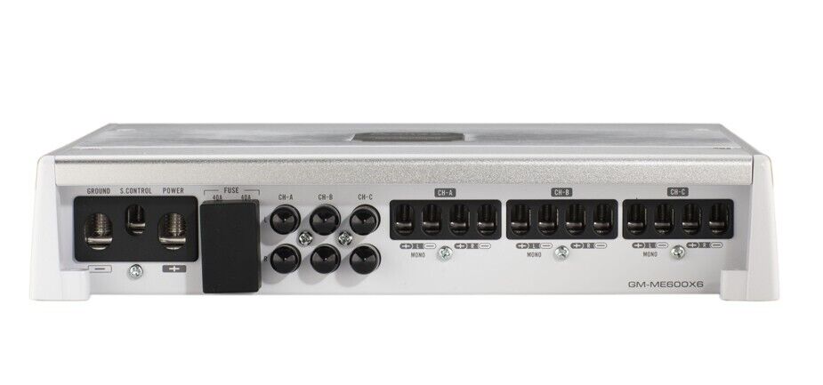 Pioneer GM-ME600x6 6-channel marine amplifier — 100 watts RMS x 6