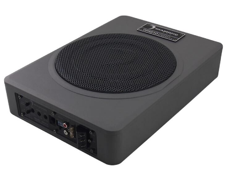 Diamond Audio DPAS10 10" 300W Amplified Low Profile Ported Subwoofer Under Seat